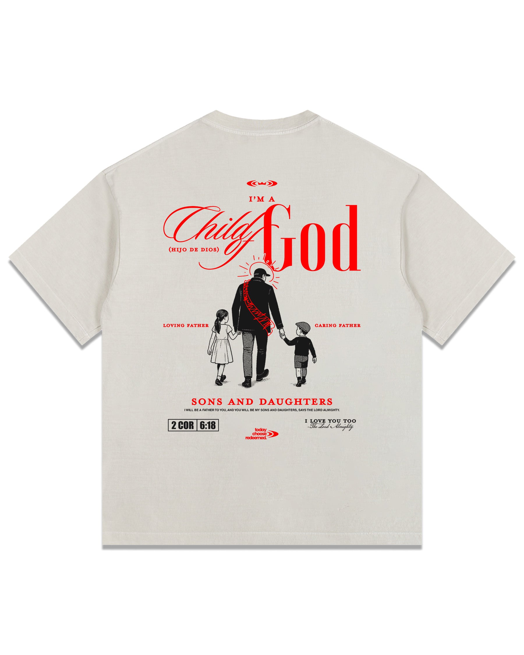 'Child of God' Vintage Washed Oversized T-Shirt