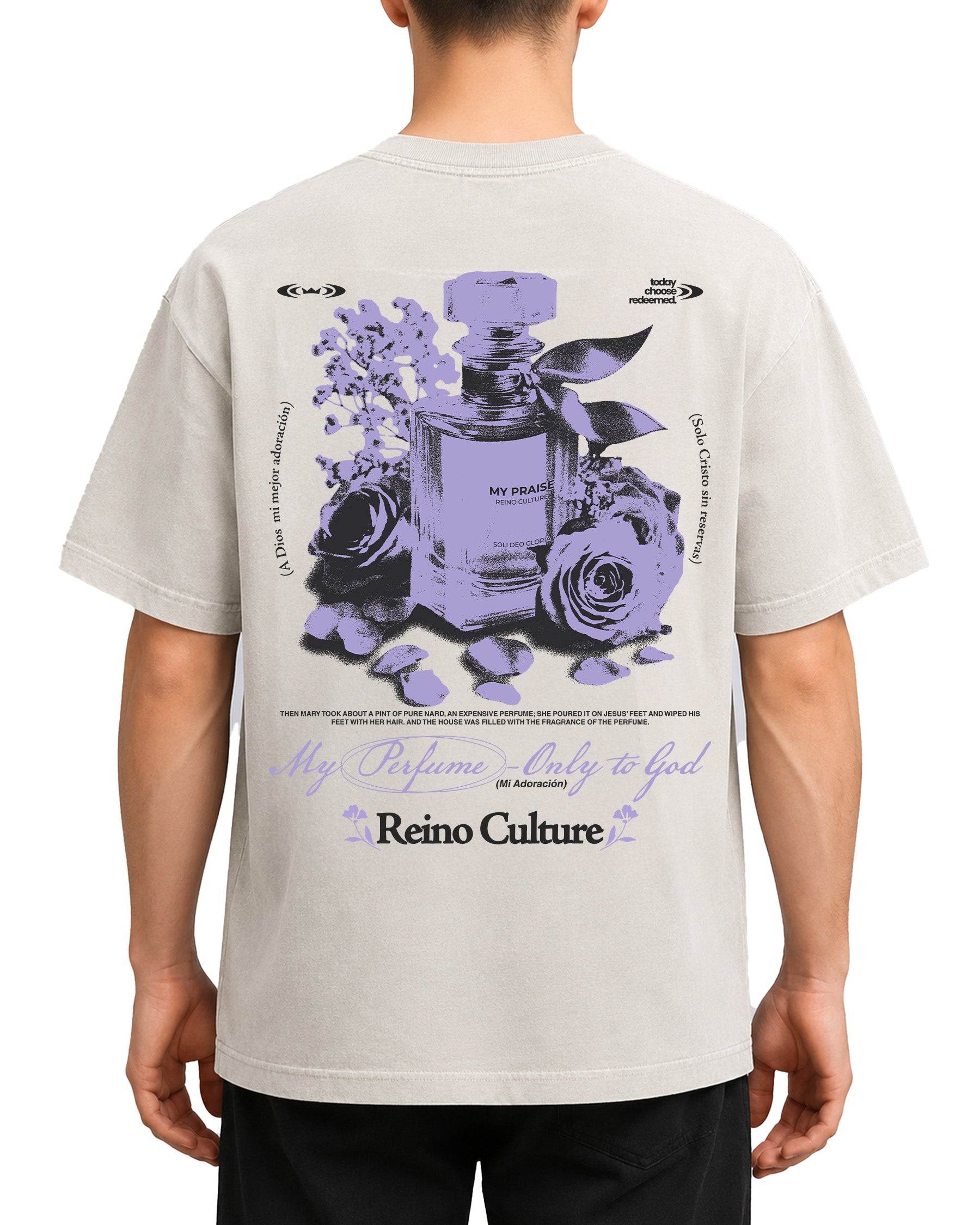 'My Perfume' Vintage Washed Oversized T-Shirt