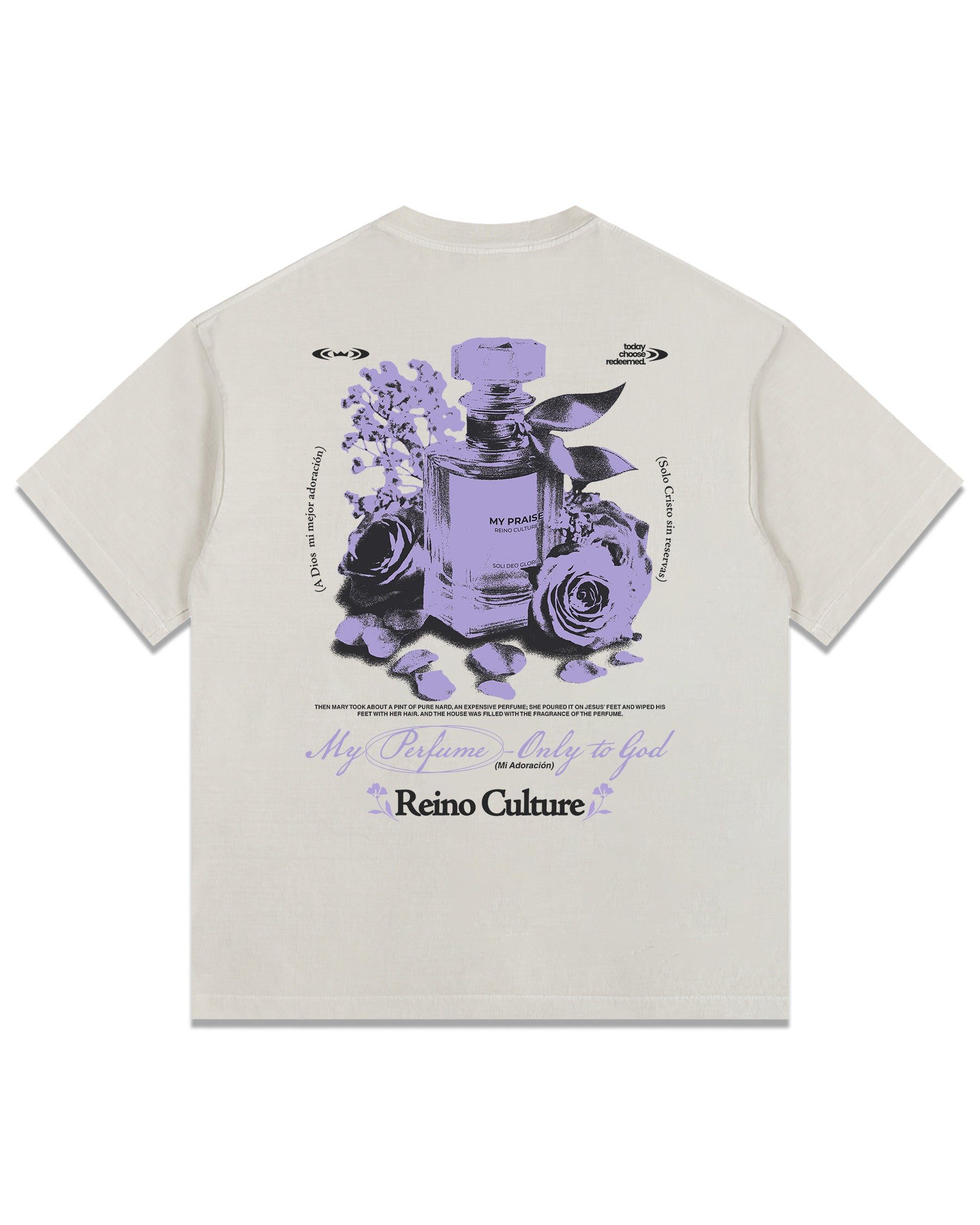 'My Perfume' Vintage Washed Oversized T-Shirt