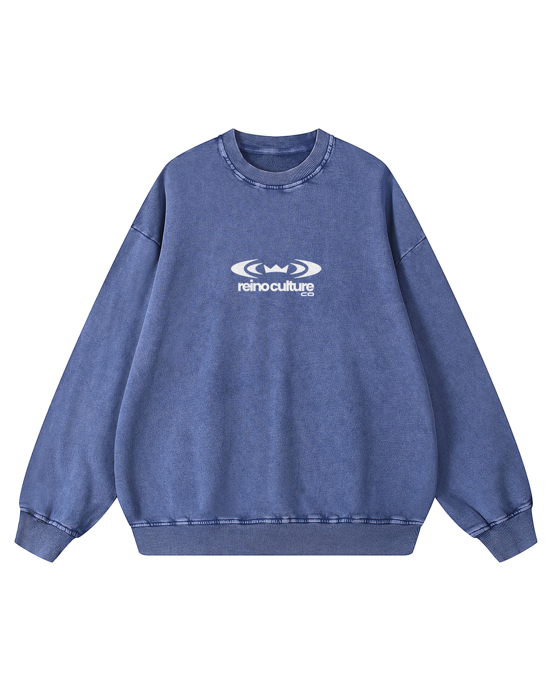 'My Refuge' Snow Washed Oversized Sweatshirt