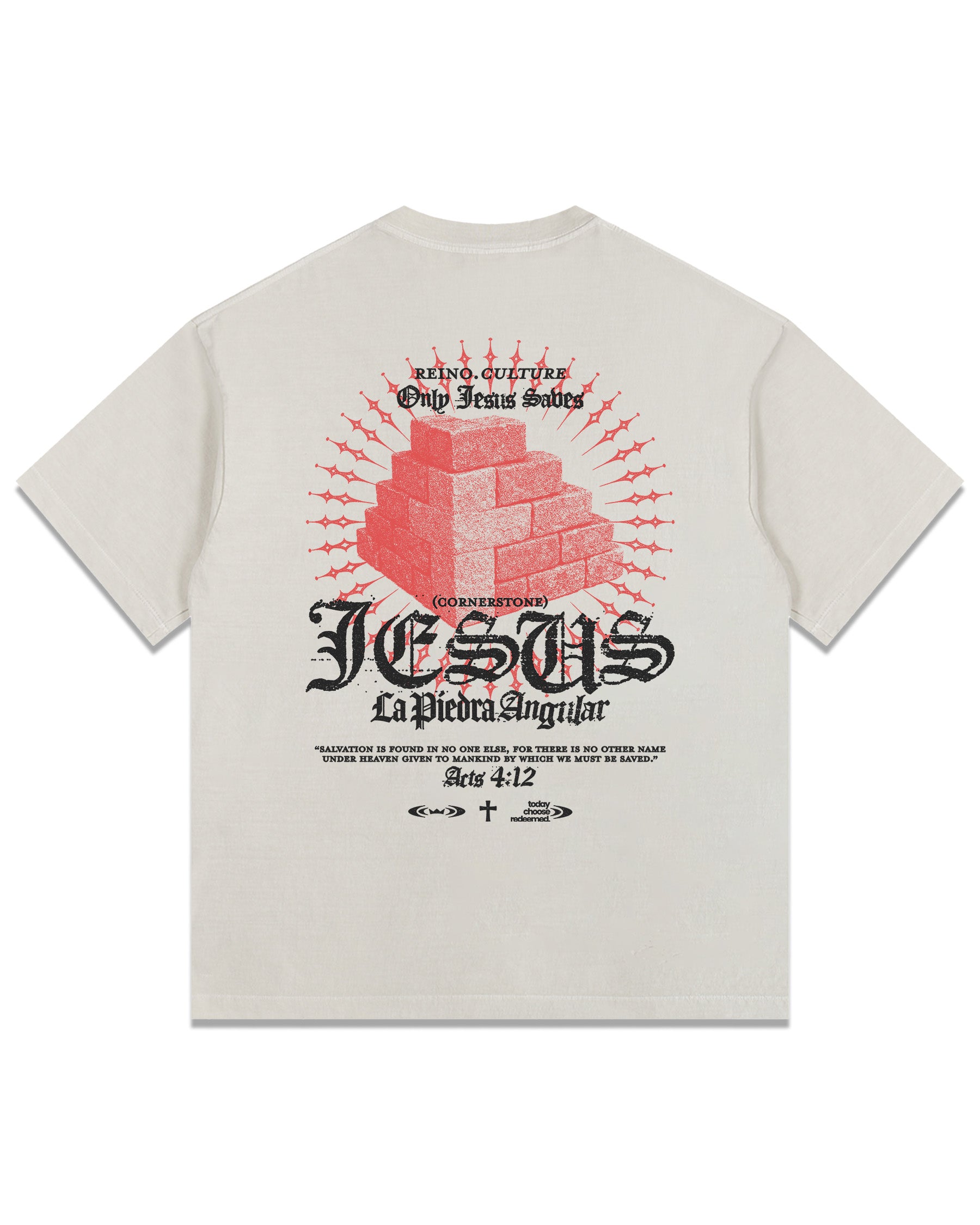 'Cornerstone' Vintage Washed Oversized T-Shirt